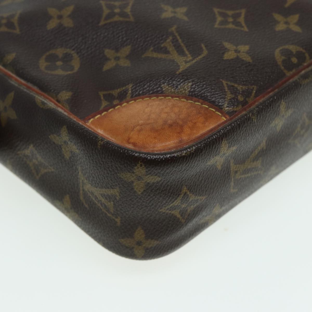 LOUIS VUITTON Monogram Compiegne 28 Clutch Bag M51845 LV Auth 83111