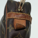 LOUIS VUITTON Monogram Compiegne 28 Clutch Bag M51845 LV Auth 83111-8