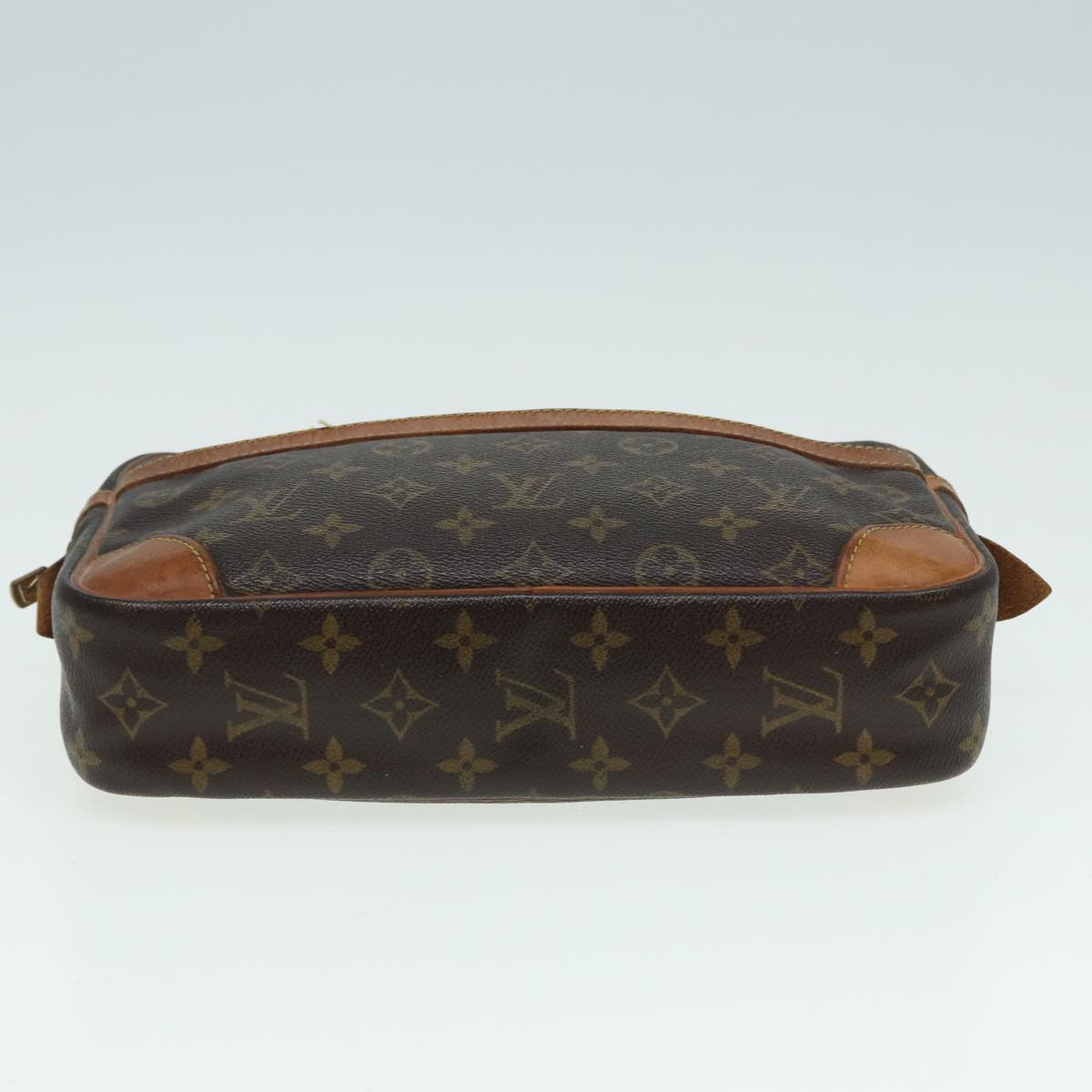 LOUIS VUITTON Monogram Compiegne 28 Clutch Bag M51845 LV Auth 83111