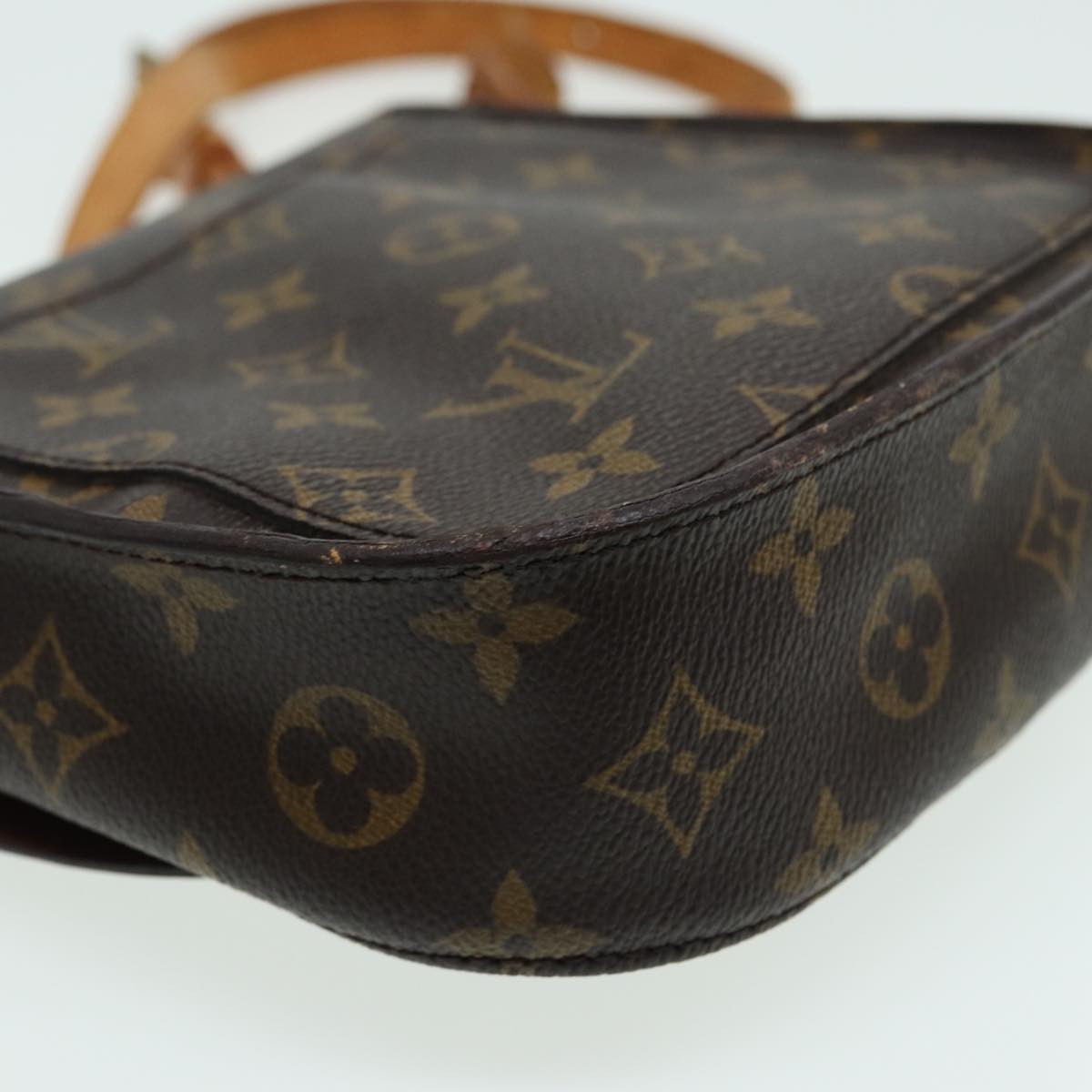 LOUIS VUITTON Monogram Saint Cloud MM Shoulder Bag M51243 LV Auth 83112