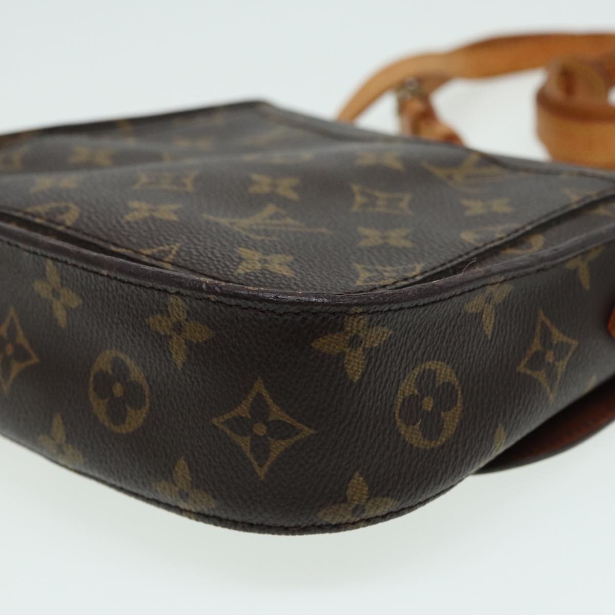 LOUIS VUITTON Monogram Saint Cloud MM Shoulder Bag M51243 LV Auth 83112