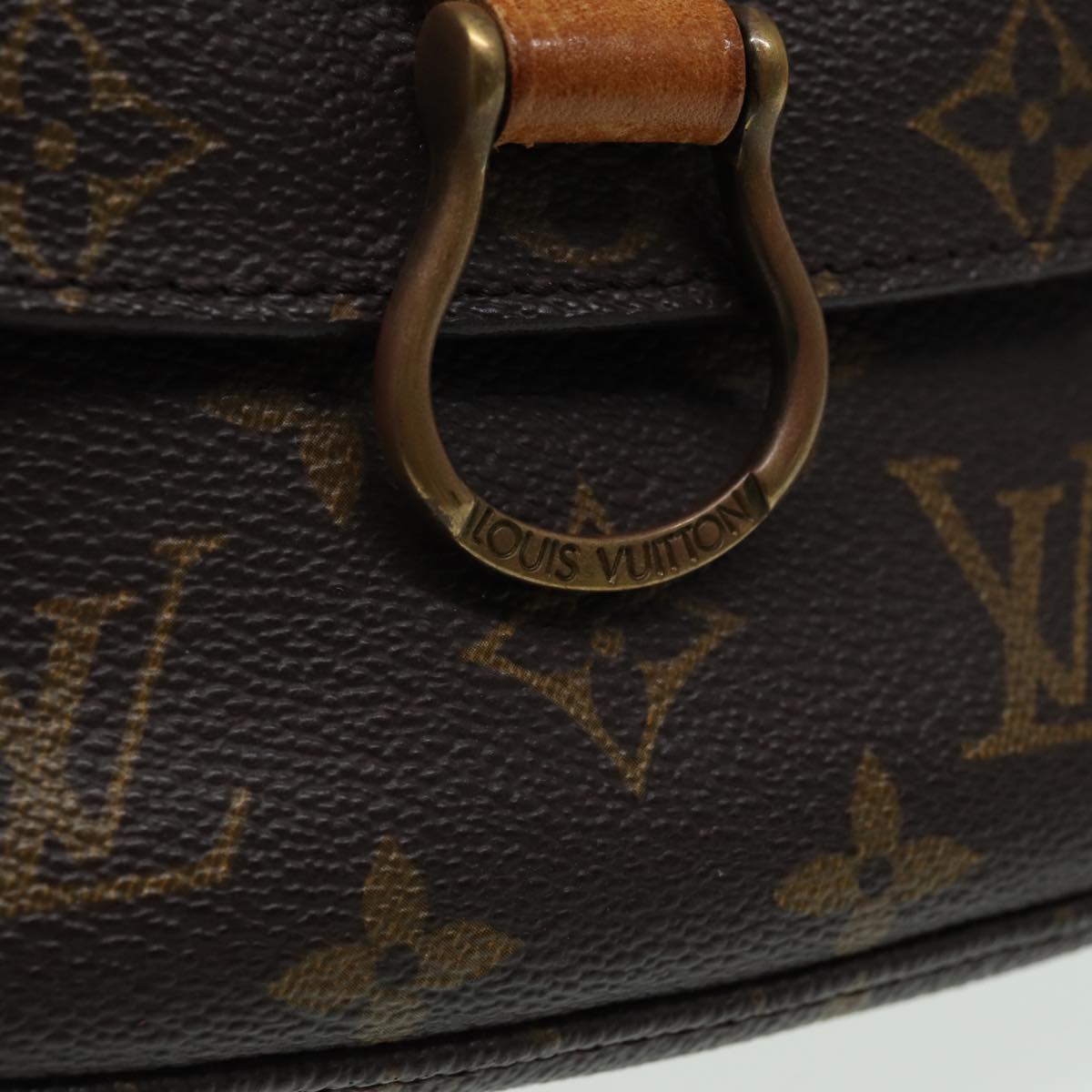 LOUIS VUITTON Monogram Saint Cloud MM Shoulder Bag M51243 LV Auth 83112