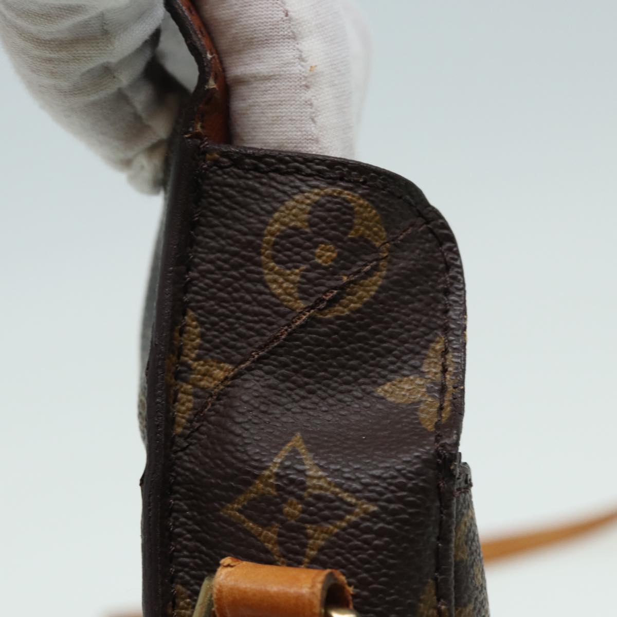 LOUIS VUITTON Monogram Saint Cloud MM Shoulder Bag M51243 LV Auth 83112