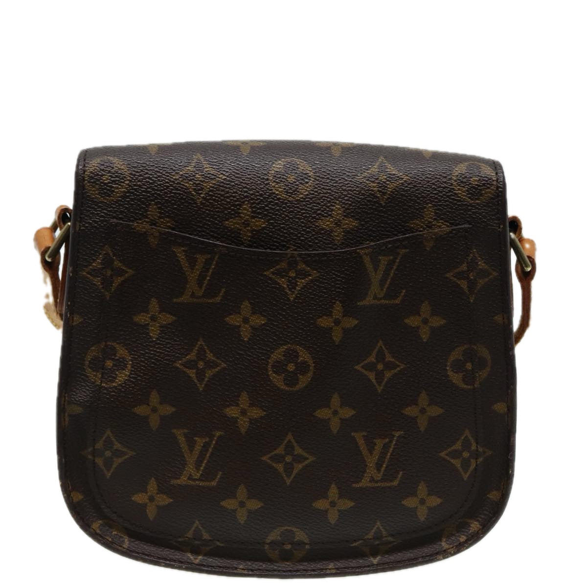 LOUIS VUITTON Monogram Saint Cloud MM Shoulder Bag M51243 LV Auth 83112