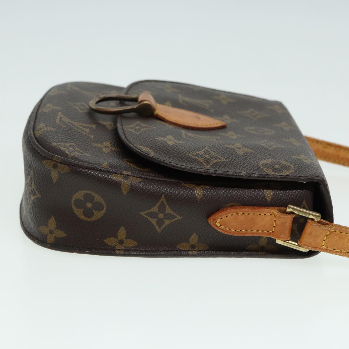 LOUIS VUITTON Monogram Saint Cloud MM Shoulder Bag M51243 LV Auth 83112