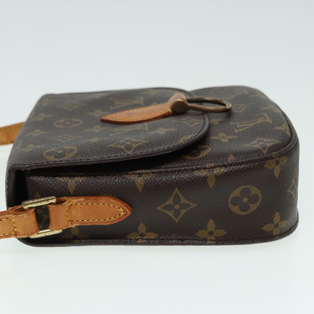 LOUIS VUITTON Monogram Saint Cloud MM Shoulder Bag M51243 LV Auth 83112