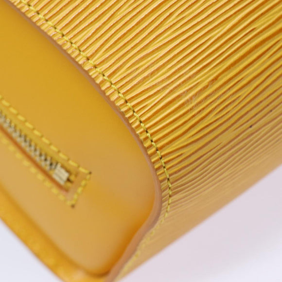 LOUIS VUITTON Epi Mabillon Backpack Yellow M52239 LV Auth 83123