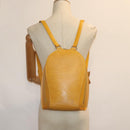 LOUIS VUITTON Epi Mabillon Backpack Yellow M52239 LV Auth 83123-28