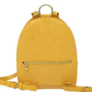 LOUIS VUITTON Epi Mabillon Backpack Yellow M52239 LV Auth 83123-2