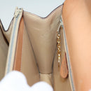 CELINE Macadam Canvas Shoulder Bag PVC Leather Brown Auth 83129-21