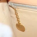 CELINE Macadam Canvas Shoulder Bag PVC Leather Brown Auth 83129-25