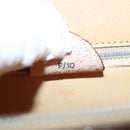 CELINE Macadam Canvas Shoulder Bag PVC Leather Brown Auth 83129-12