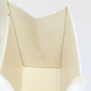 CELINE Shoulder Bag Leather 2way White Auth 83132-19