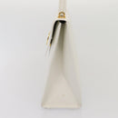 CELINE Shoulder Bag Leather 2way White Auth 83132-3