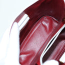 PRADA Hand Bag Safiano leather 2way White Auth 83161-20