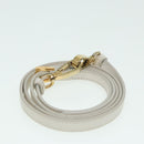 PRADA Hand Bag Safiano leather 2way White Auth 83161-25