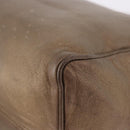 LOEWE Anagram Hand Bag Leather Gold Tone Auth 83192-17