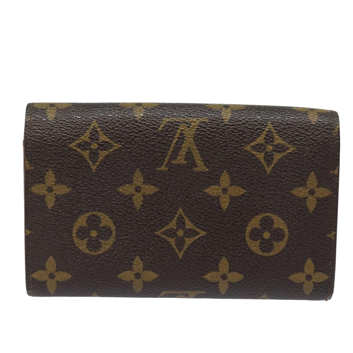 LOUIS VUITTON Monogram Porte Monnaie Billets Tresor Wallet M61730 LV Auth 83212 - 0