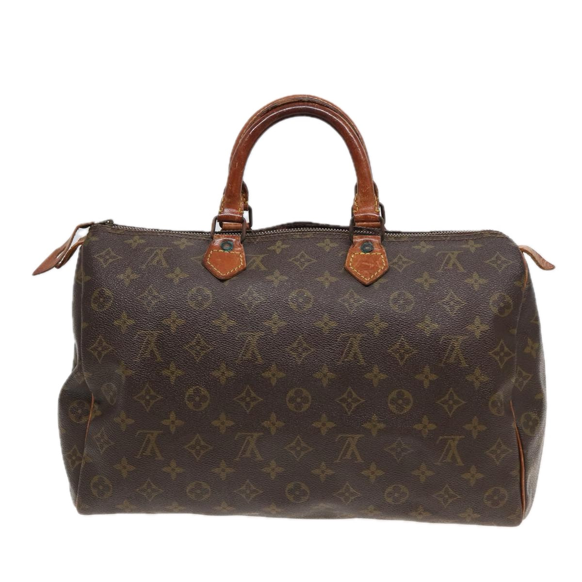 LOUIS VUITTON Monogram Speedy 35 Hand Bag Old model M41524 LV Auth 83221 - 0