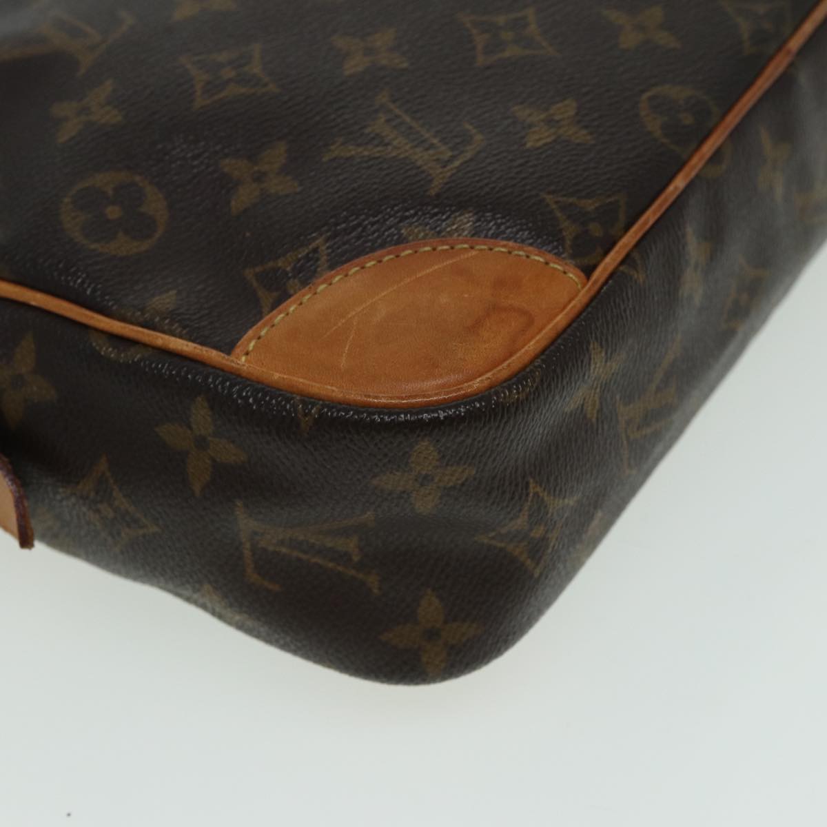 LOUIS VUITTON Monogram Compiegne 28 Clutch Bag M51845 LV Auth 83240