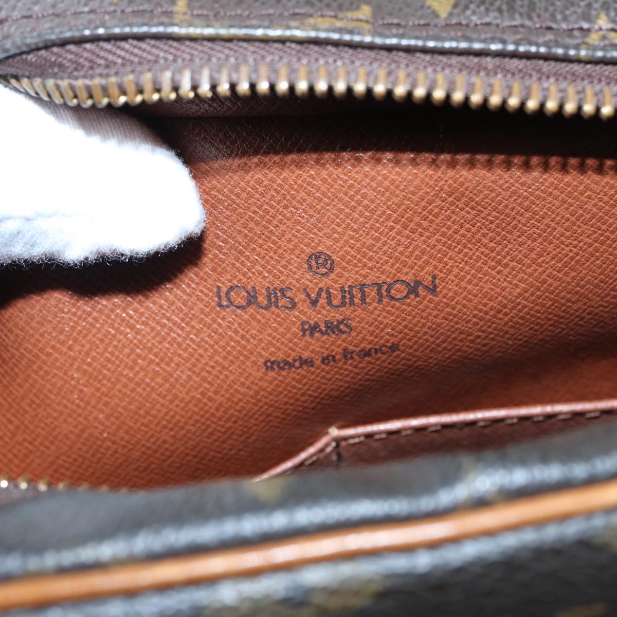 LOUIS VUITTON Monogram Compiegne 28 Clutch Bag M51845 LV Auth 83240