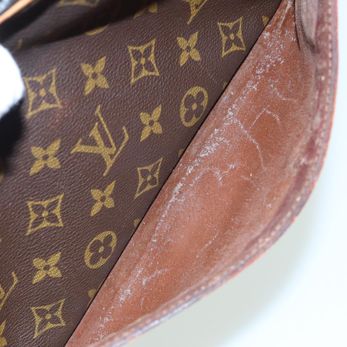 LOUIS VUITTON Monogram Compiegne 28 Clutch Bag M51845 LV Auth 83240