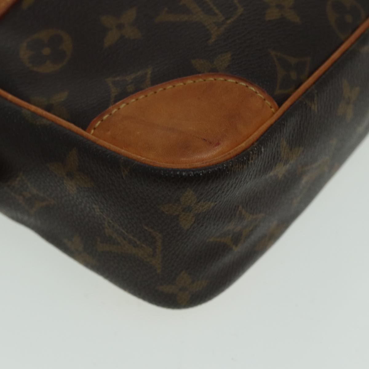 LOUIS VUITTON Monogram Compiegne 28 Clutch Bag M51845 LV Auth 83240