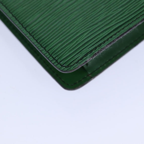 LOUIS VUITTON Epi Montaigne 27 Clutch Bag Grün M52654 LV Auth 83255