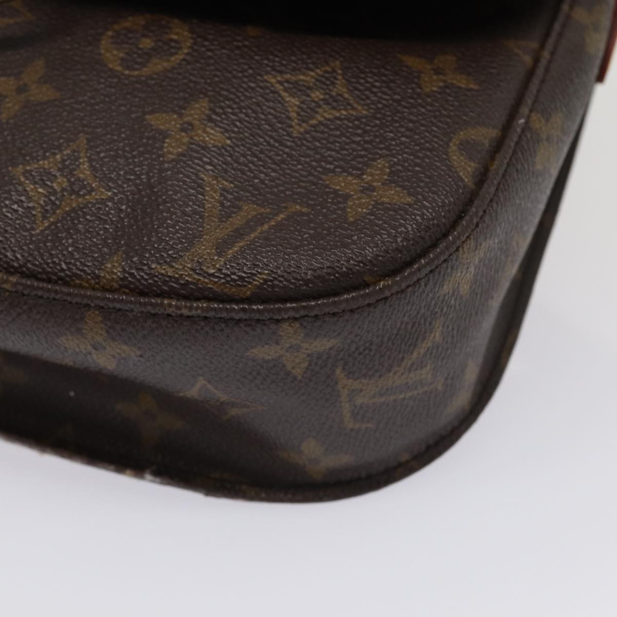 LOUIS VUITTON Monogram Saint Cloud GM Shoulder Bag M51242 LV Auth 83257