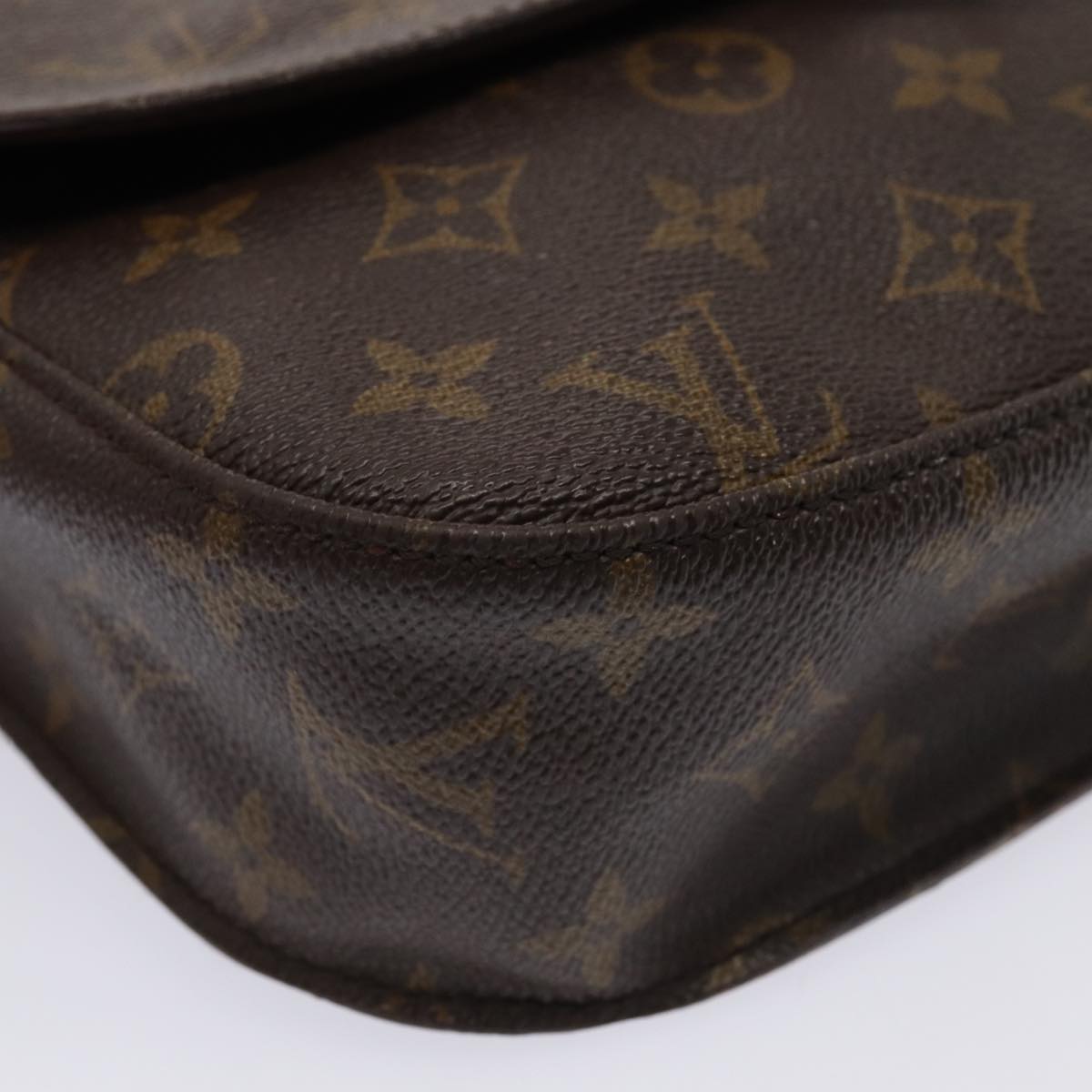 LOUIS VUITTON Monogram Saint Cloud GM Shoulder Bag M51242 LV Auth 83257