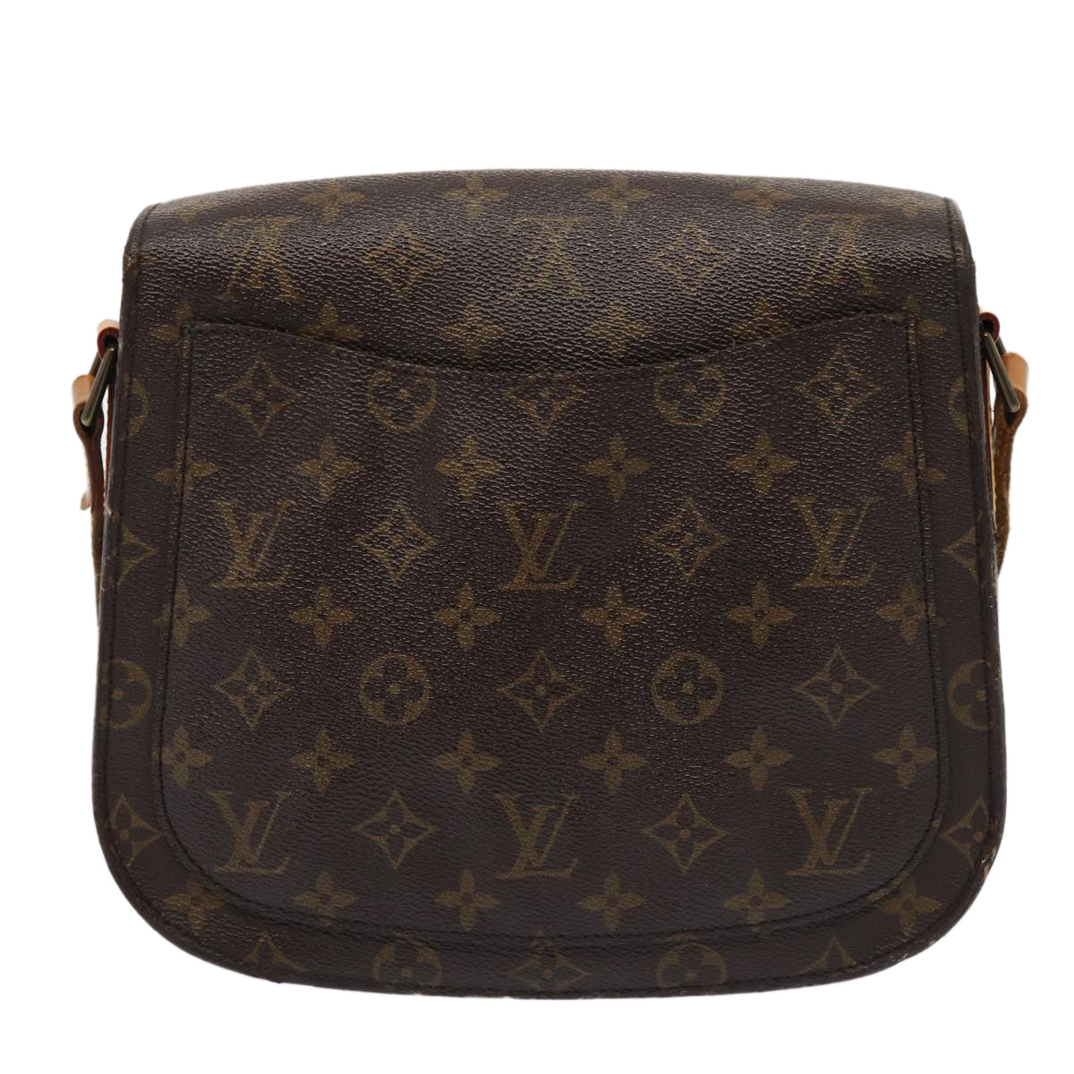 LOUIS VUITTON Monogram Saint Cloud GM Shoulder Bag M51242 LV Auth 83257