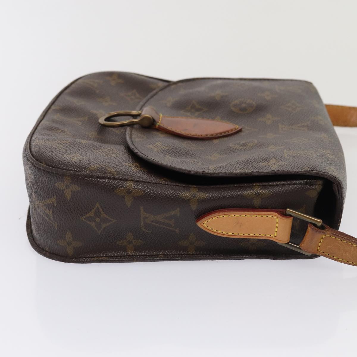 LOUIS VUITTON Monogram Saint Cloud GM Shoulder Bag M51242 LV Auth 83257