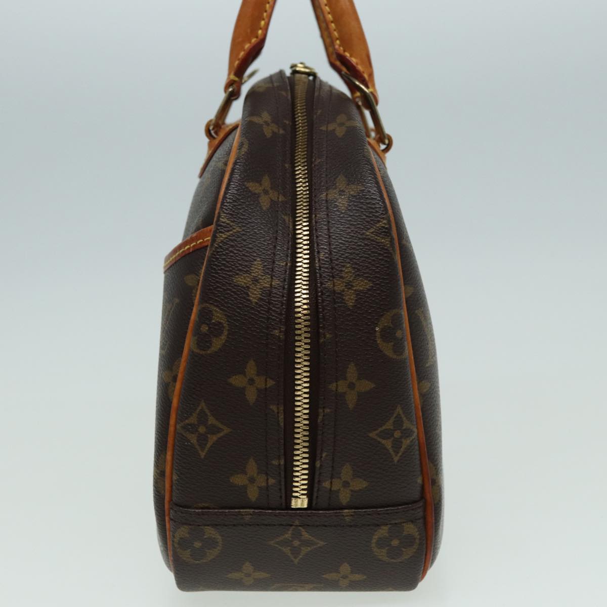 LOUIS VUITTON Monogram Trouville Hand Bag M42228 LV Auth 83258