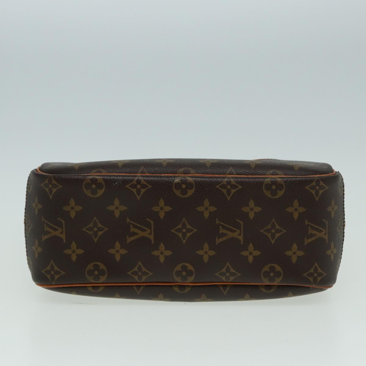 LOUIS VUITTON Monogram Trouville Hand Bag M42228 LV Auth 83258