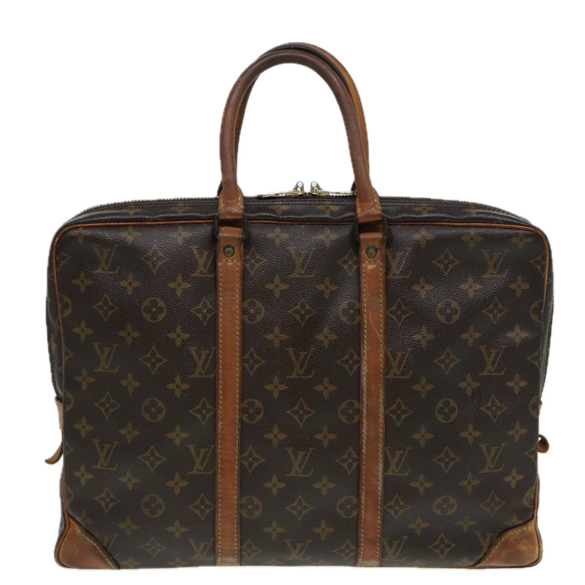 LOUIS VUITTON Monogram Porte Documents Voyage Business Bag M53361 LV Auth 83260 - 0