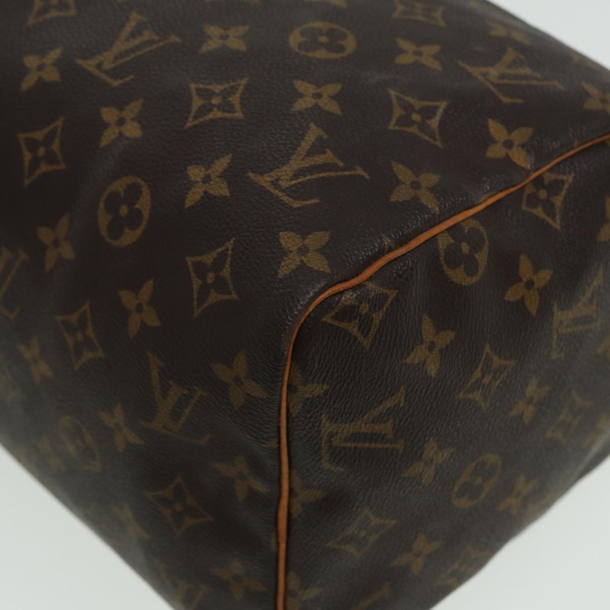 LOUIS VUITTON Monogram Speedy 30 Hand Bag M41526 LV Auth 83267