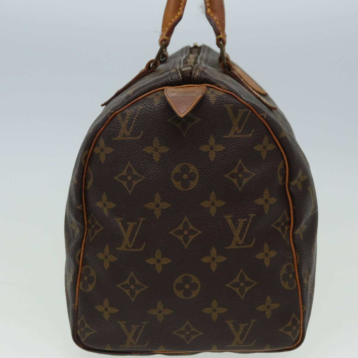 LOUIS VUITTON Monogram Speedy 30 Hand Bag M41526 LV Auth 83267