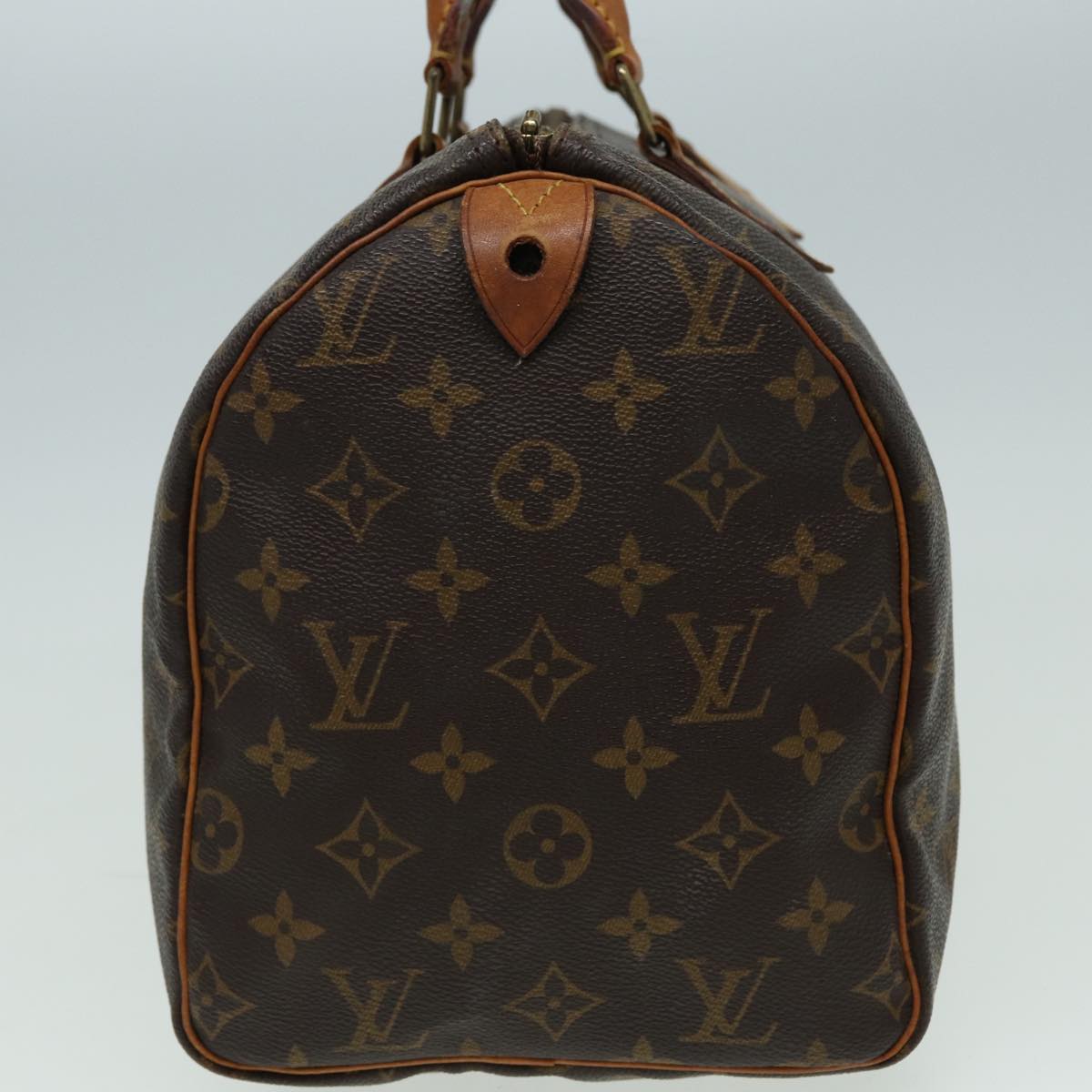 LOUIS VUITTON Monogram Speedy 30 Hand Bag M41526 LV Auth 83267