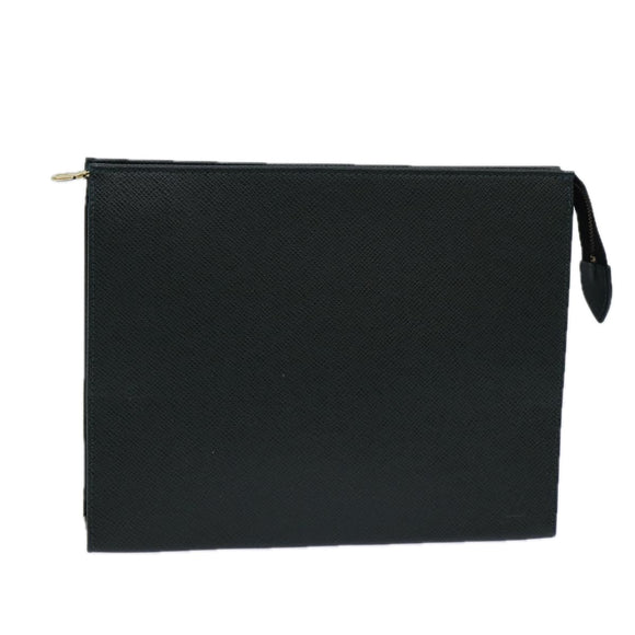 LOUIS VUITTON Taiga Posh Toilet 25 Beutel SPO Epicea LV Auth 83279