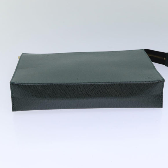 LOUIS VUITTON Taiga Posh Toilet 25 Beutel SPO Epicea LV Auth 83279