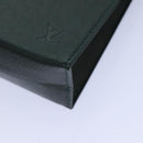 LOUIS VUITTON Taiga Posh Toilet 25 Beutel SPO Epicea LV Auth 83279-7