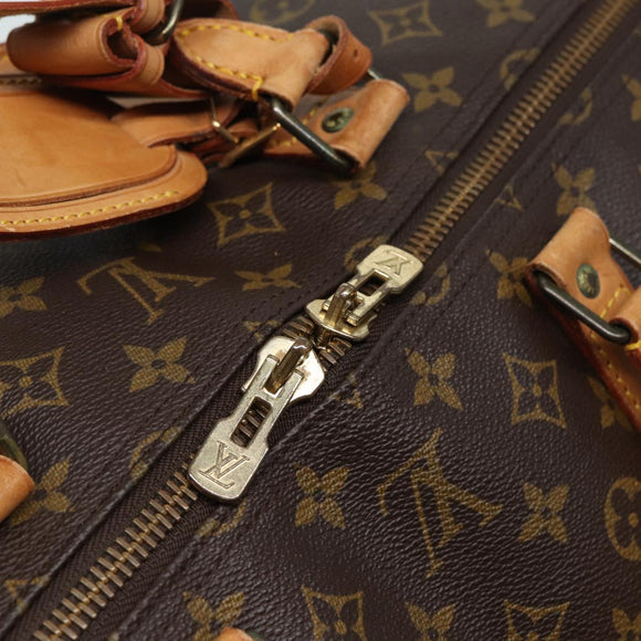 LOUIS VUITTON Monogram Keepall 60 Boston Bag M41422 LV Auth 83293