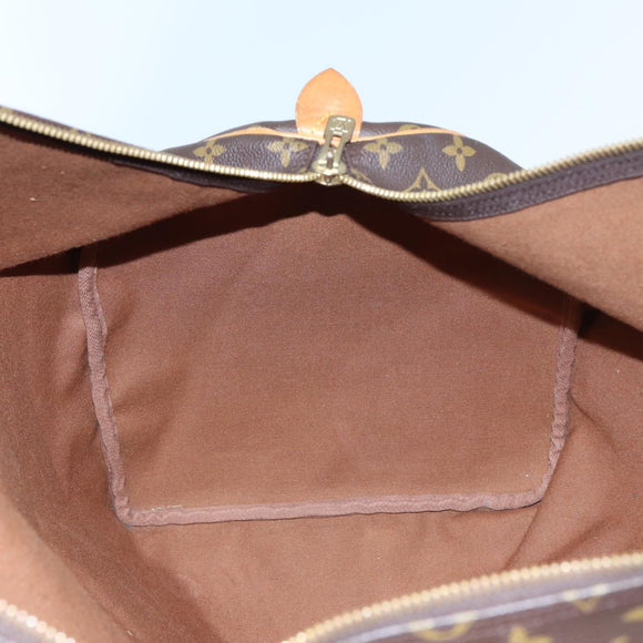 LOUIS VUITTON Monogram Keepall 60 Boston Bag M41422 LV Auth 83293