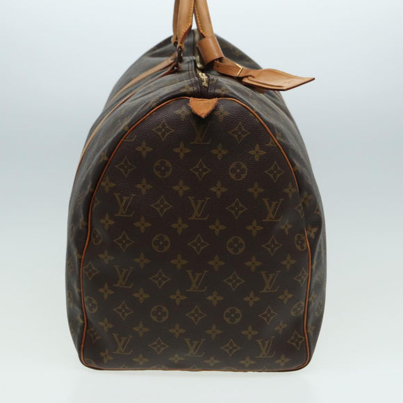 LOUIS VUITTON Monogram Keepall 60 Boston Bag M41422 LV Auth 83293
