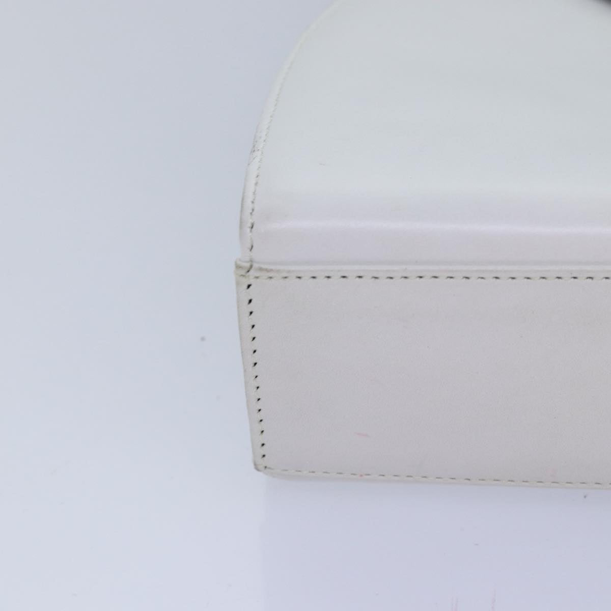 GIVENCHY Shoulder Bag Leather White Auth 83294