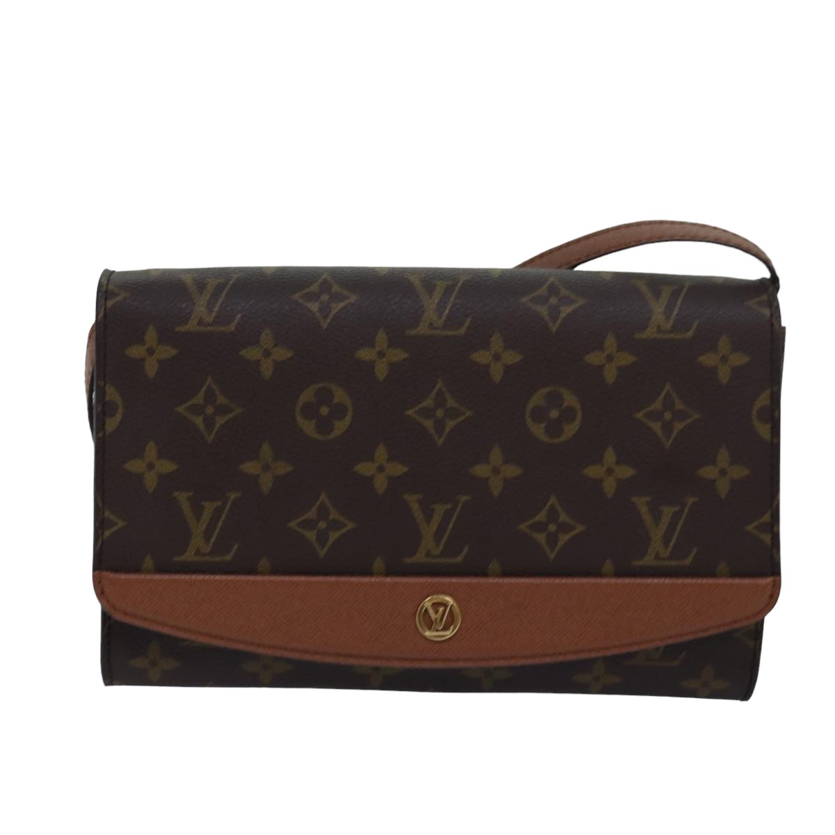 LOUIS VUITTON Monogram Bordeaux 24 Shoulder Bag M51798 LV Auth 83302