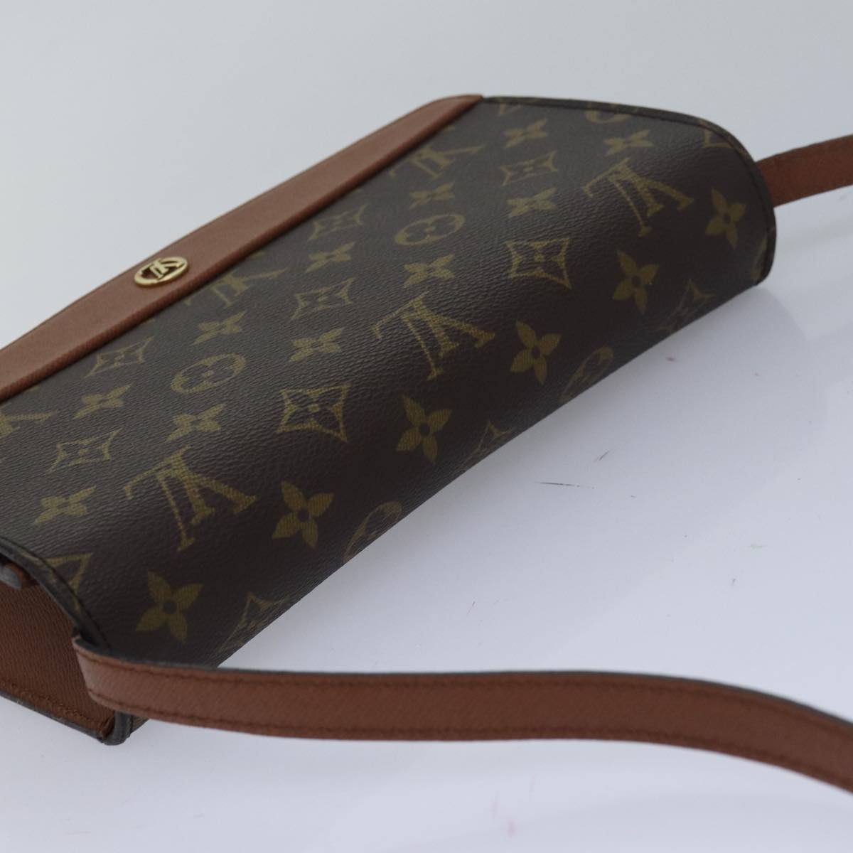 LOUIS VUITTON Monogram Bordeaux 24 Shoulder Bag M51798 LV Auth 83302