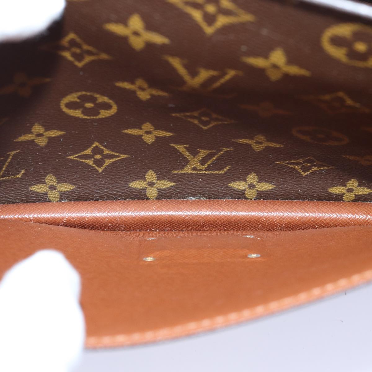 LOUIS VUITTON Monogram Monceau 28 Hand Bag 2way M51185 LV Auth 83308