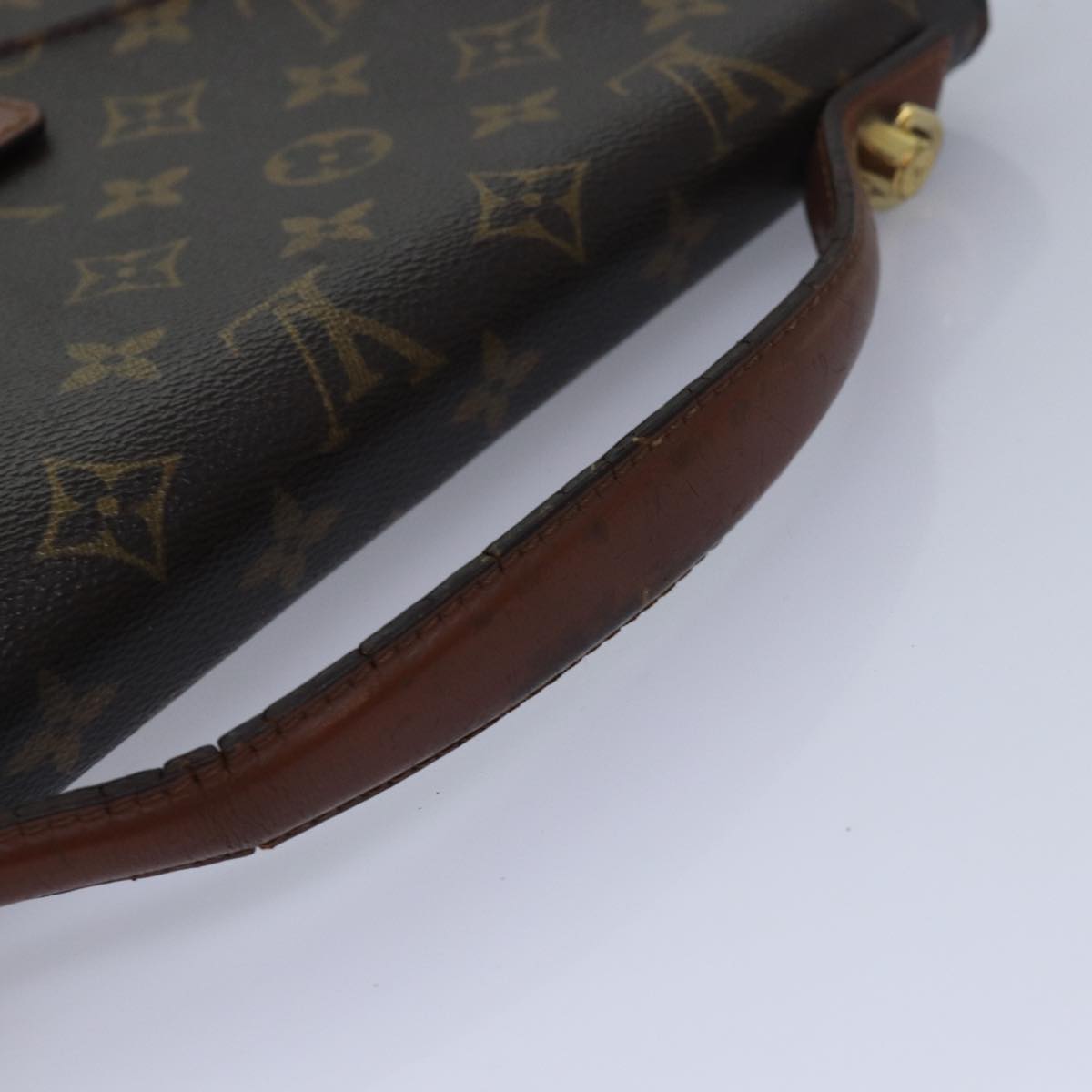 LOUIS VUITTON Monogram Monceau 28 Hand Bag 2way M51185 LV Auth 83308