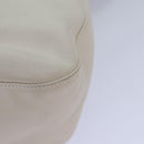 BALLY Shoulder Bag Leather White Auth 83312-17